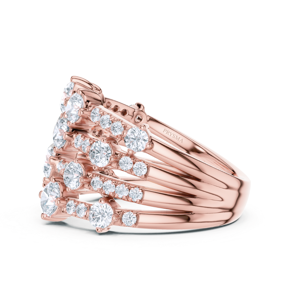 Radiance Crown Diamond Eternity Ring