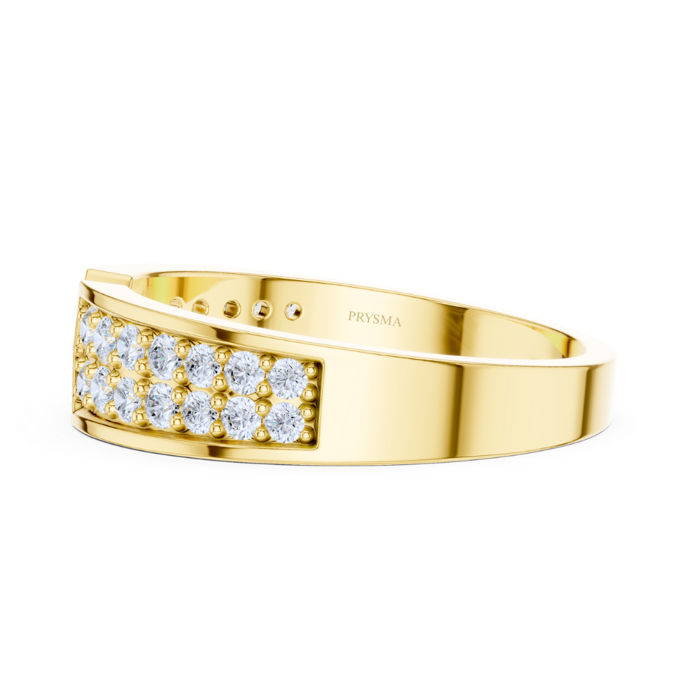 Radiance V-Curve Diamond Ring