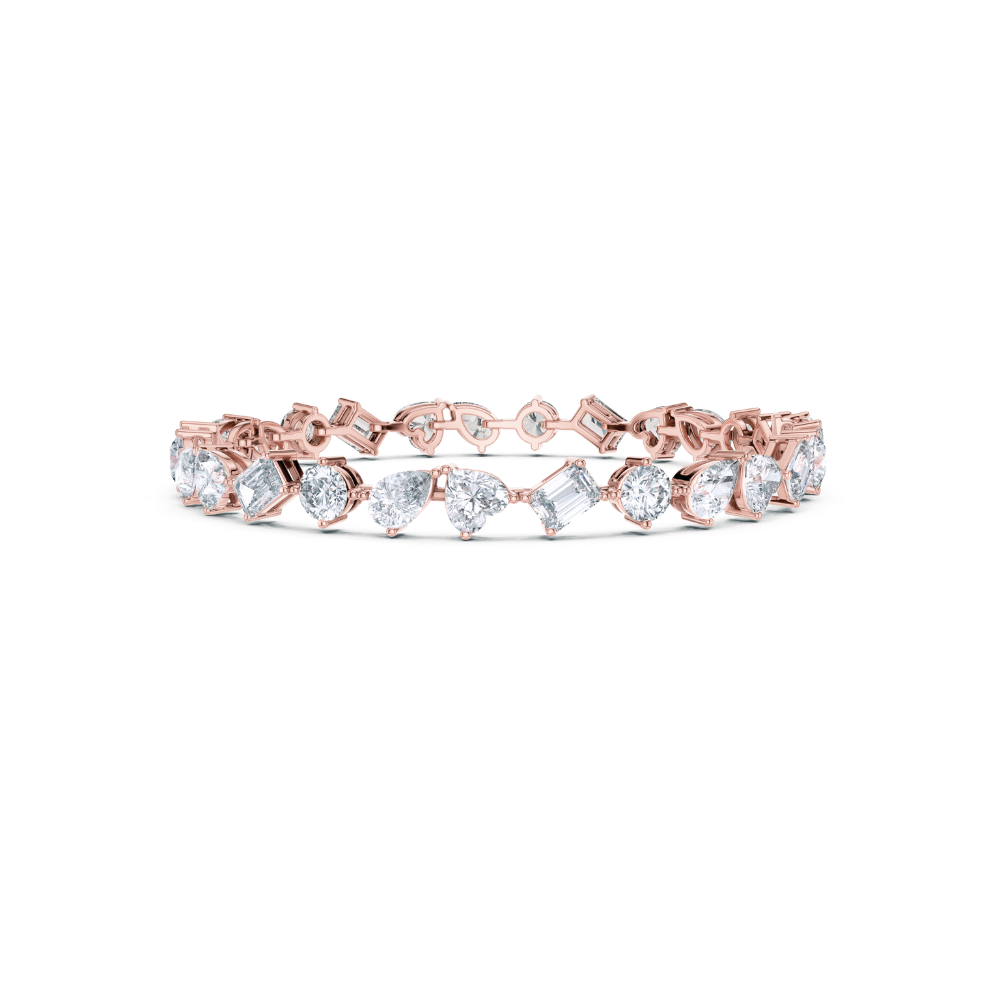 Celestia Mixed-Cut Diamond Bracelet