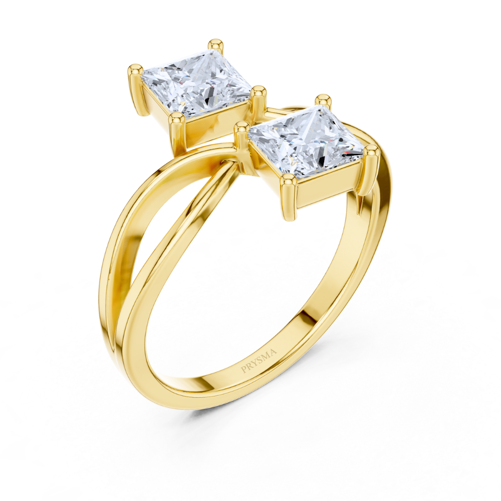 Twin Princess Harmony Ring