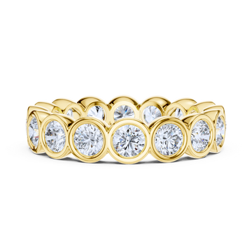 Bezel Elegance Diamond Eternity Ring