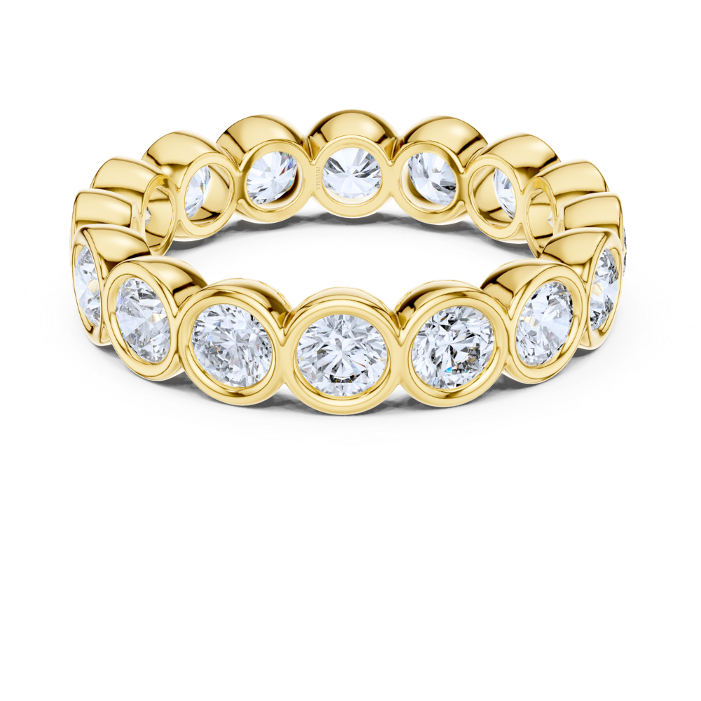 Bezel Elegance Diamond Eternity Ring