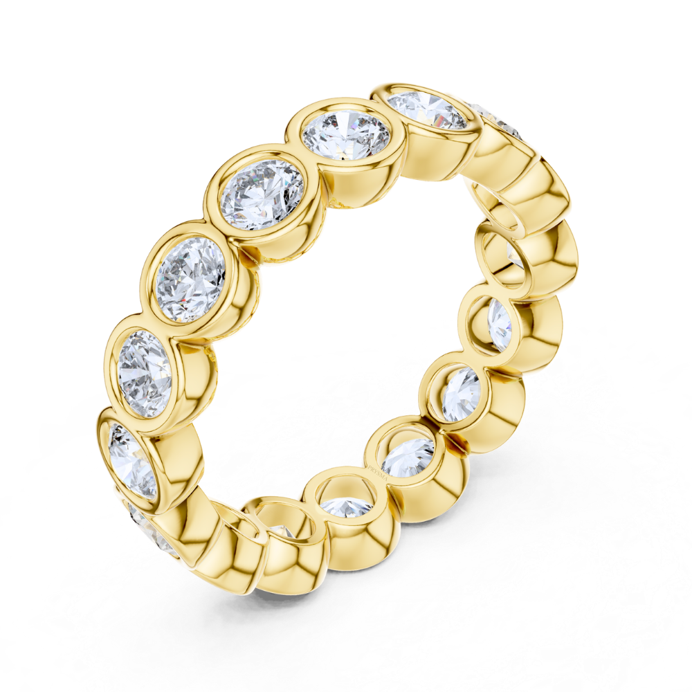 Bezel Elegance Diamond Eternity Ring