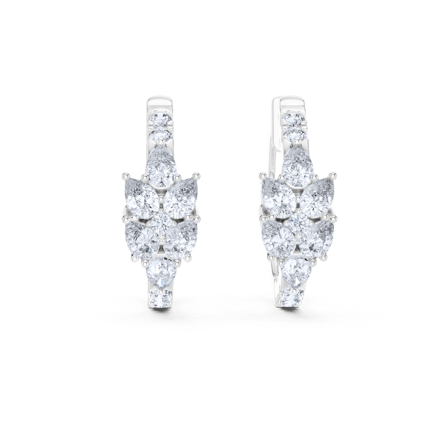 Radiant Bloom Hoop Earrings