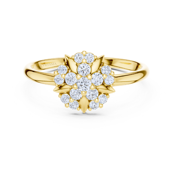 Sunflare Petal Ring