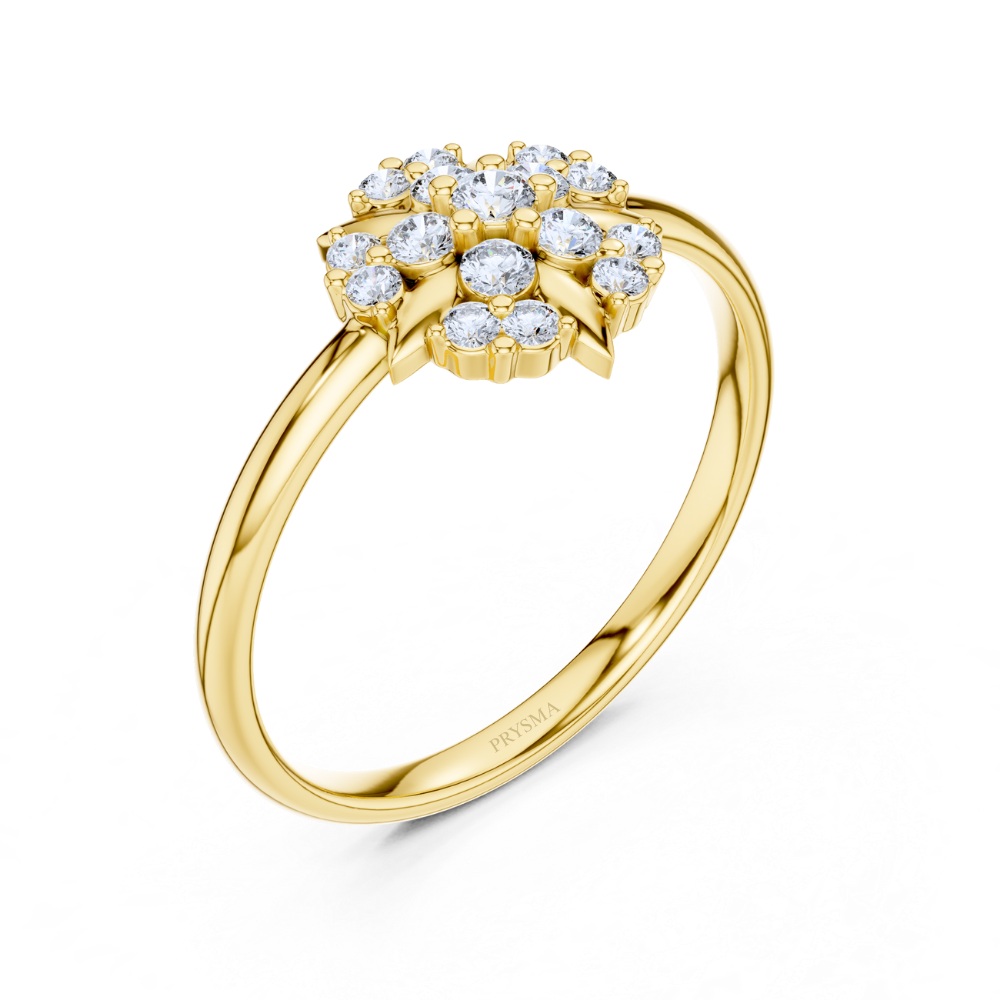 Sunflare Petal Ring