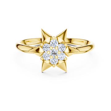 Celestial Radiance Star Ring