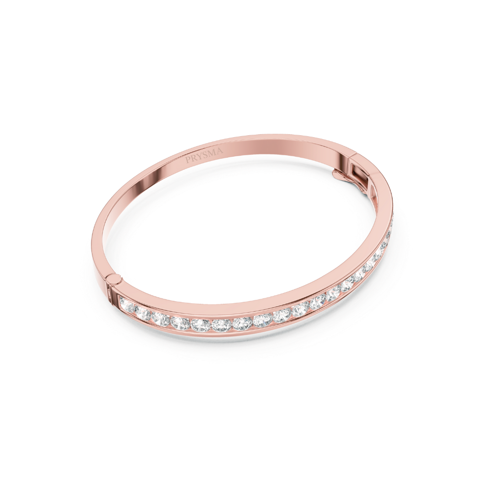 Radiant Channel-Set Diamond Bracelet