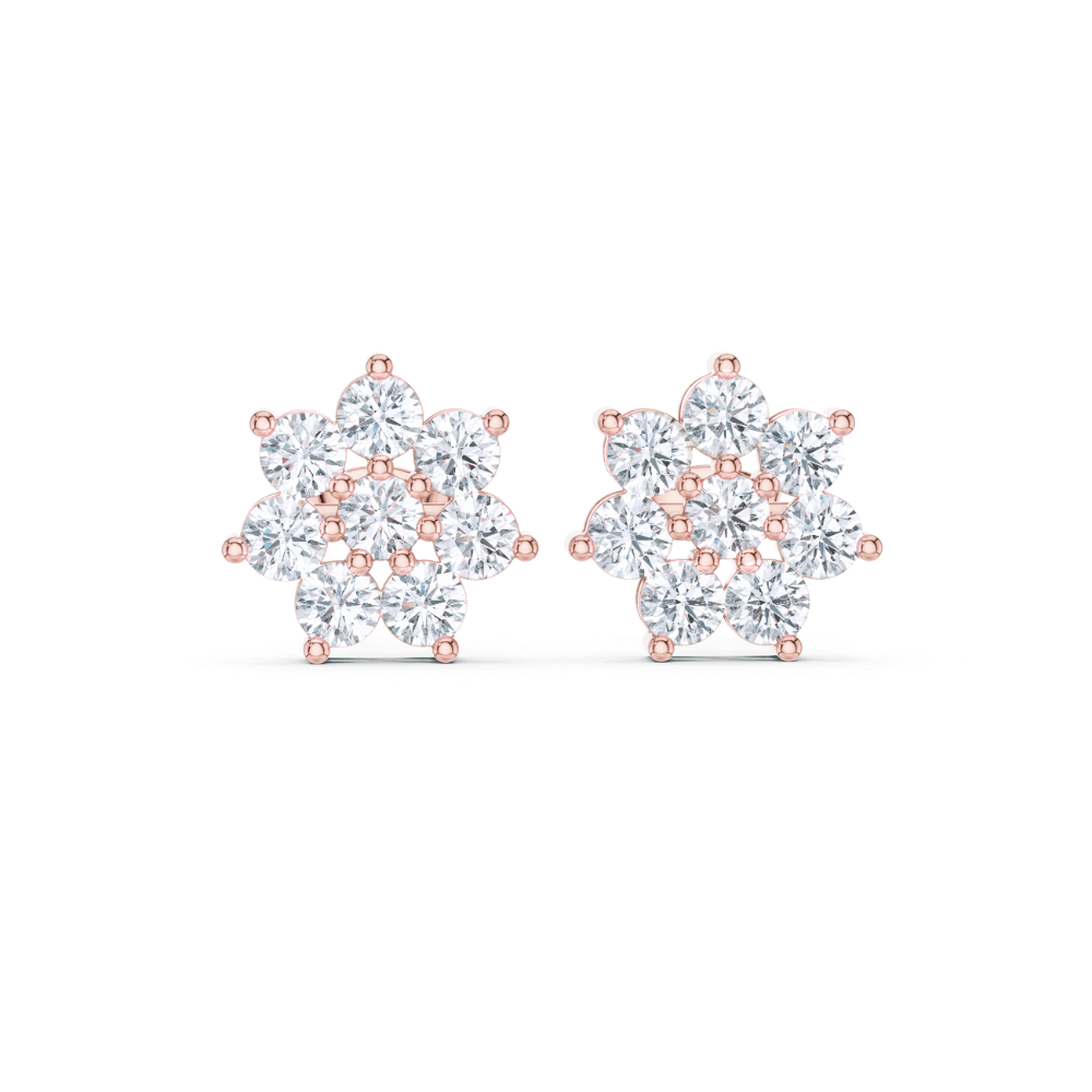 Celestial Cluster Diamond Studs
