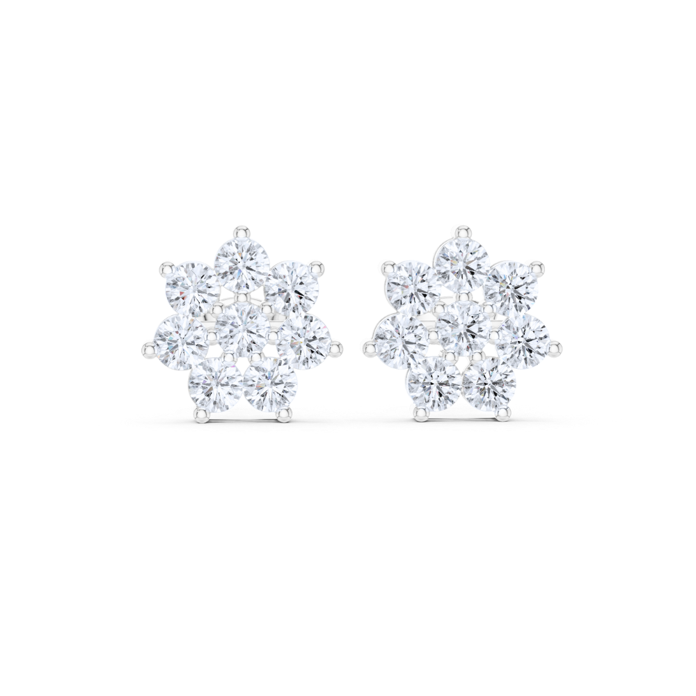 Celestial Cluster Diamond Studs