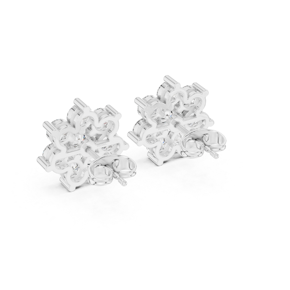 Celestial Cluster Diamond Studs
