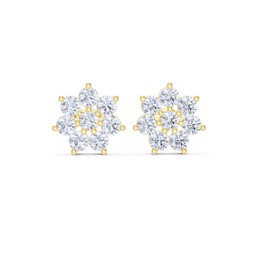 Celestial Cluster Diamond Studs