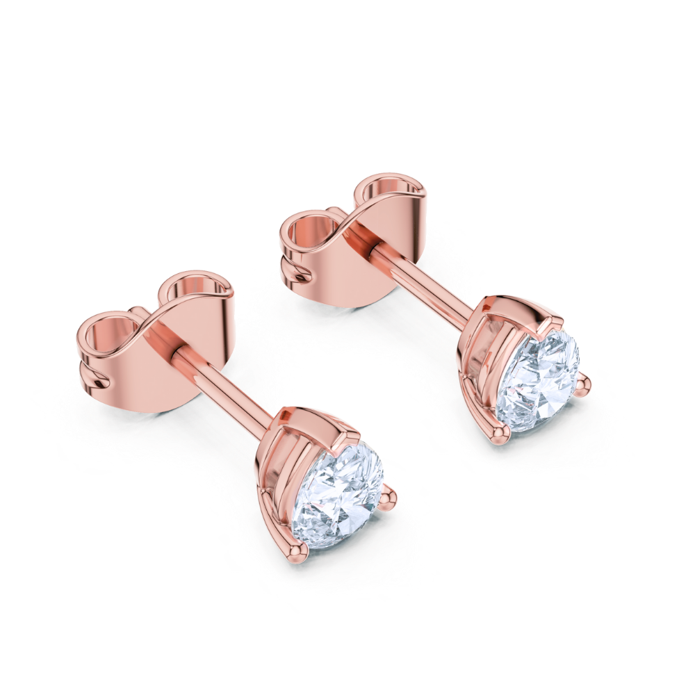 Minimal Teardrop-Inspired Stud Earrings