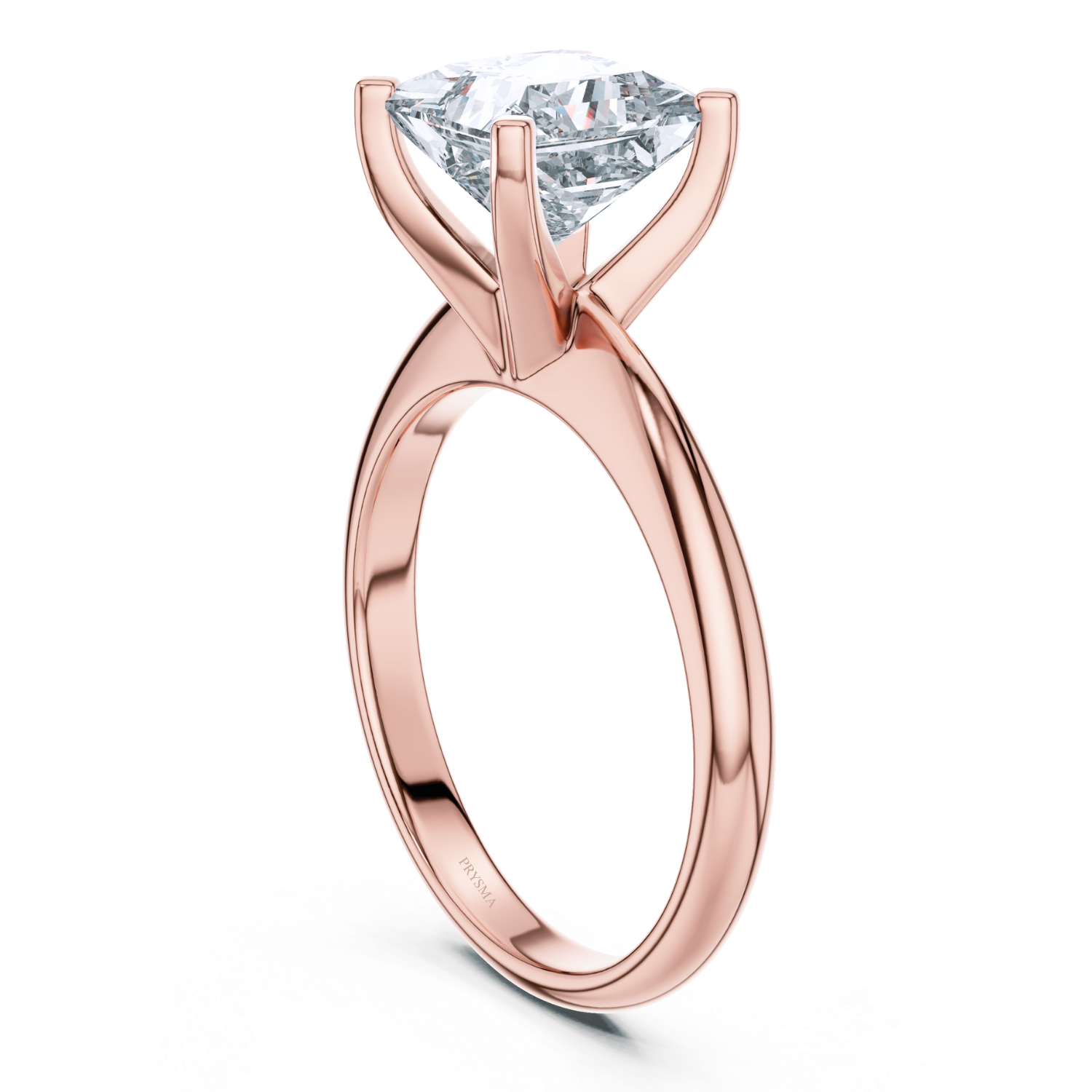 Royal Radiance Princess Solitaire Ring