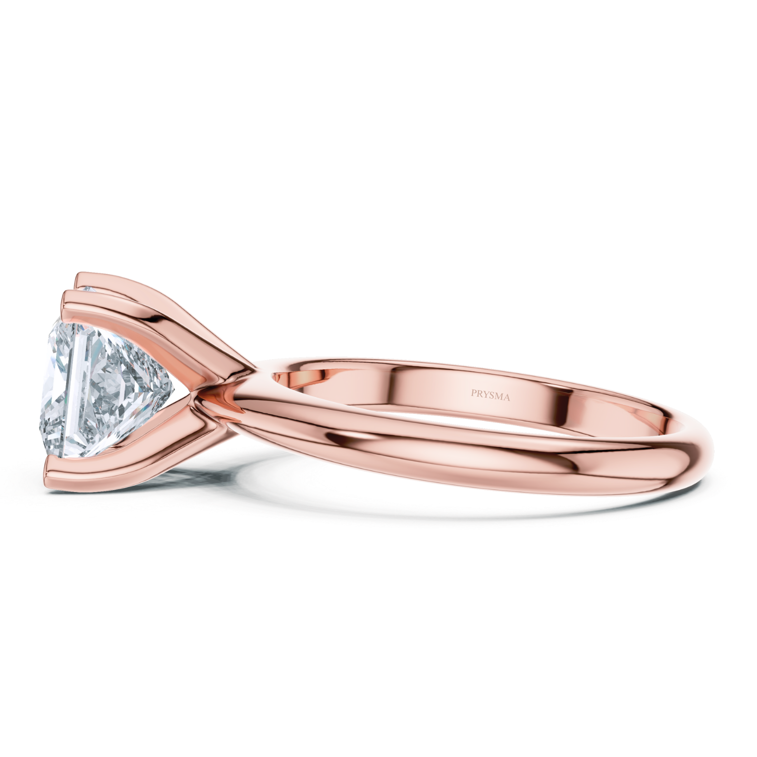 Royal Radiance Princess Solitaire Ring