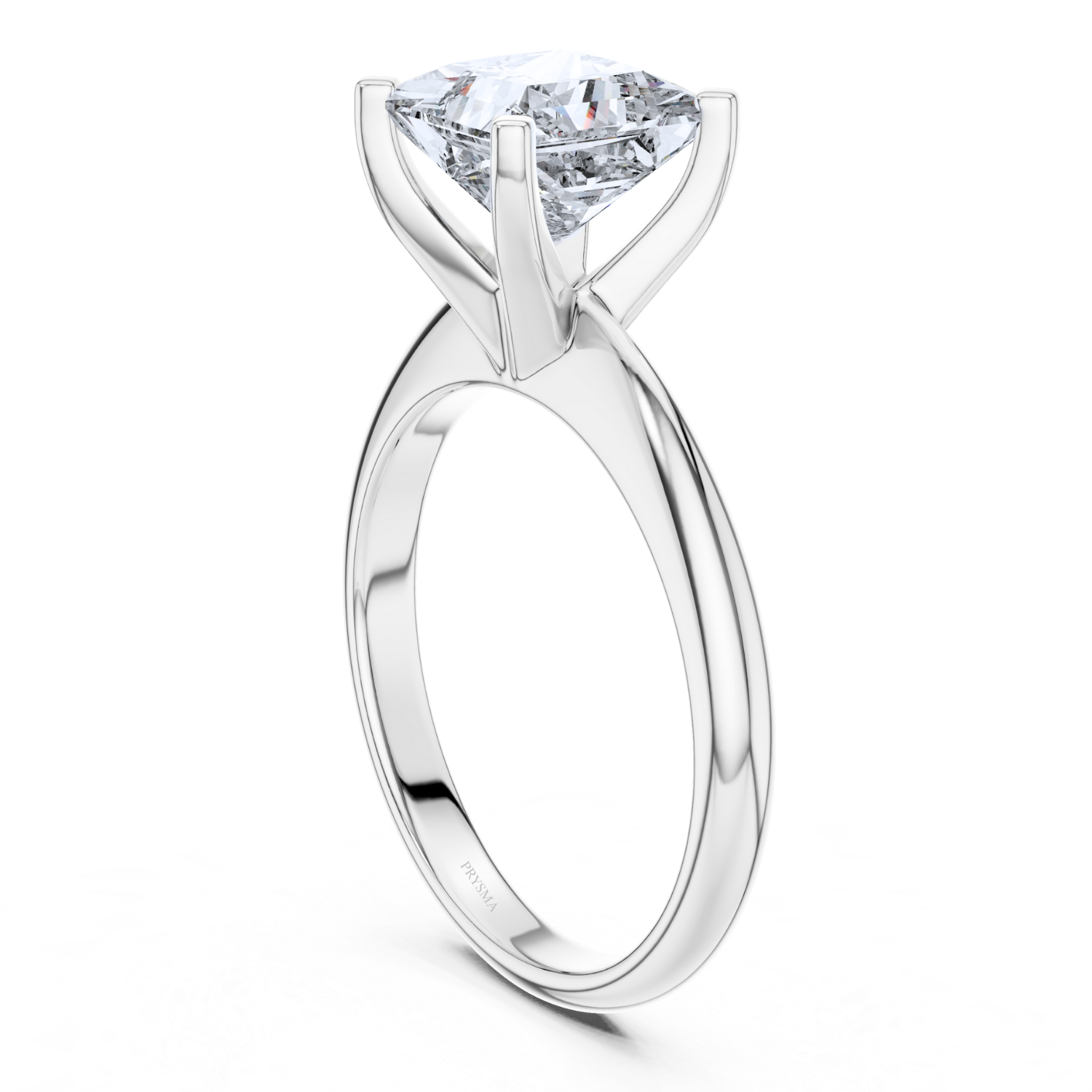 Royal Radiance Princess Solitaire Ring