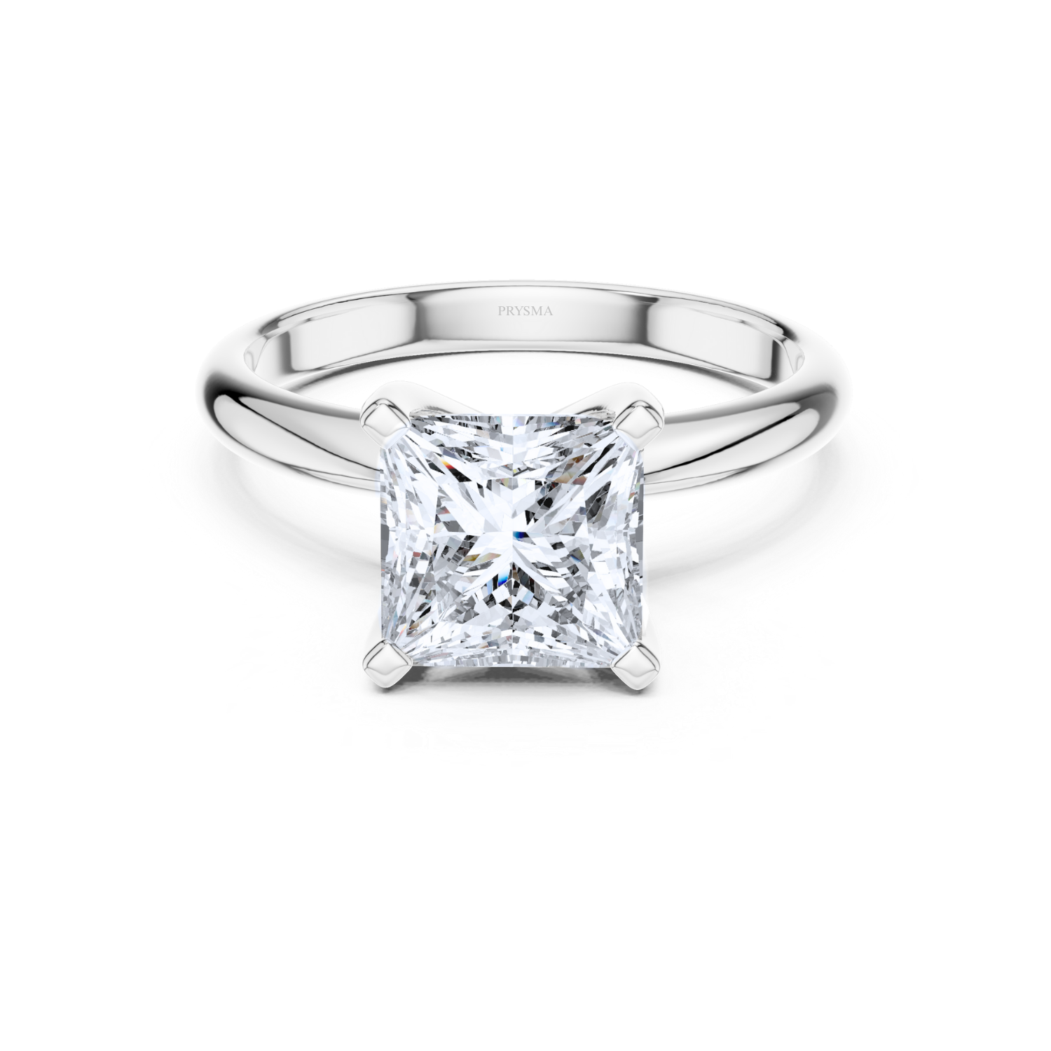 Royal Radiance Princess Solitaire Ring