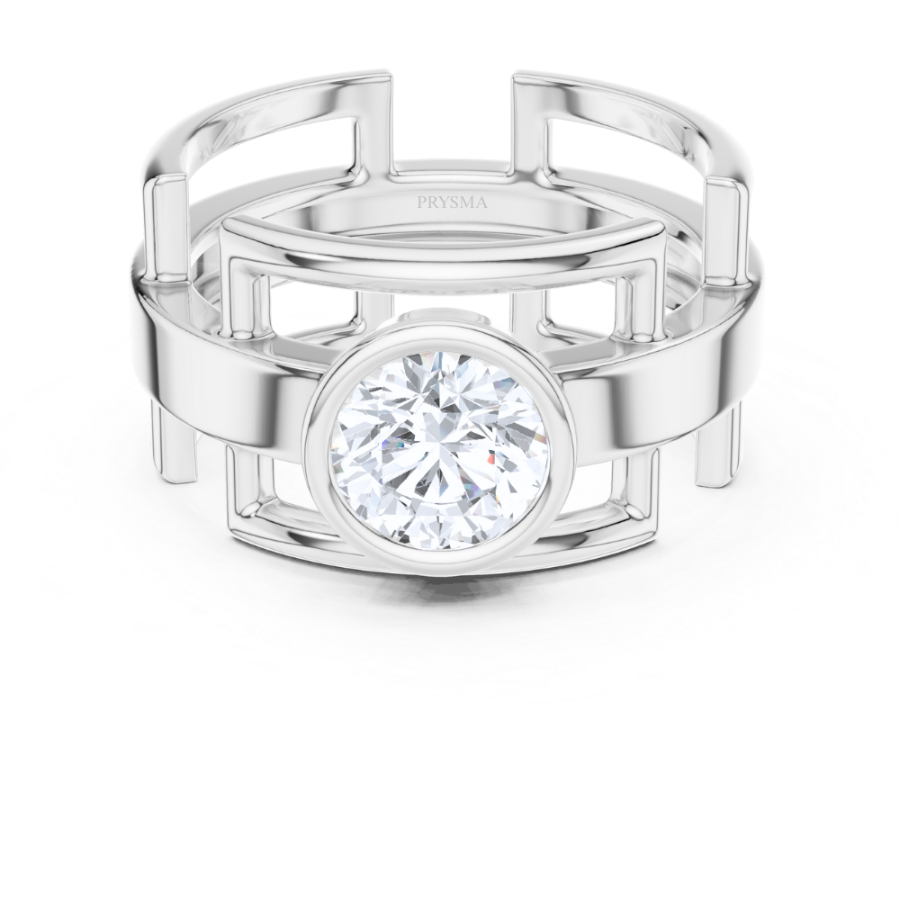 Axis Bold Solitaire Ring