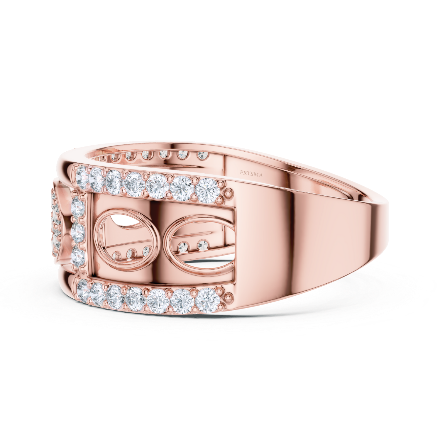 Round Diamond Band