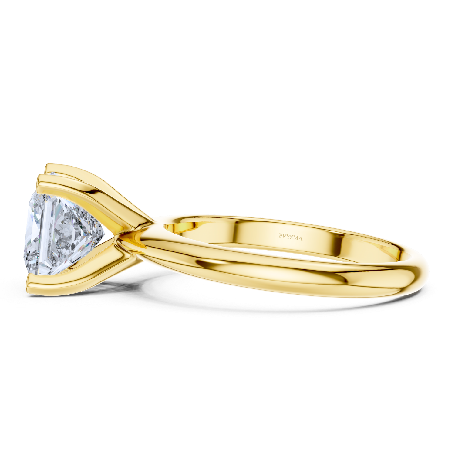 Royal Radiance Princess Solitaire Ring