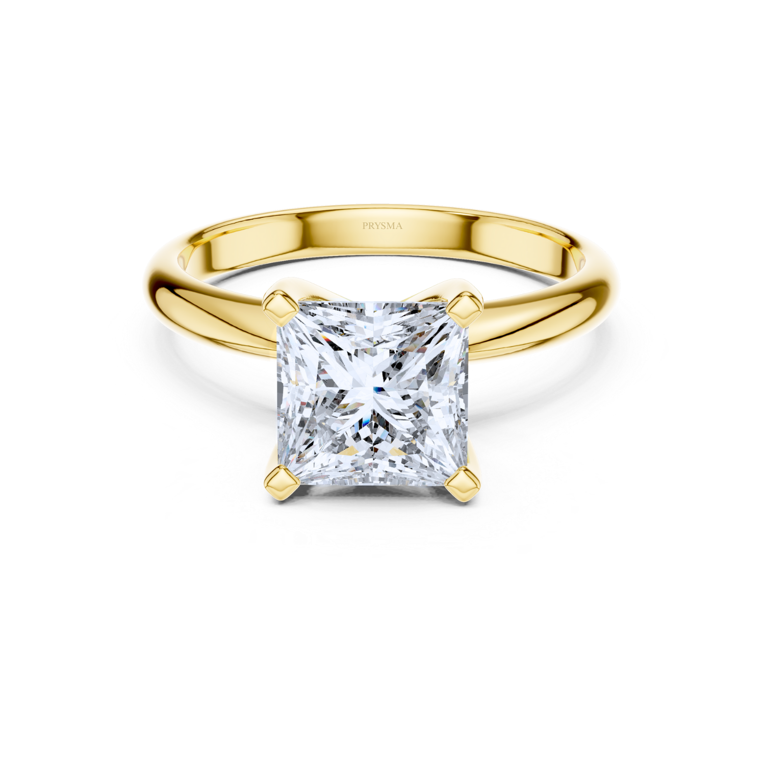 Royal Radiance Princess Solitaire Ring