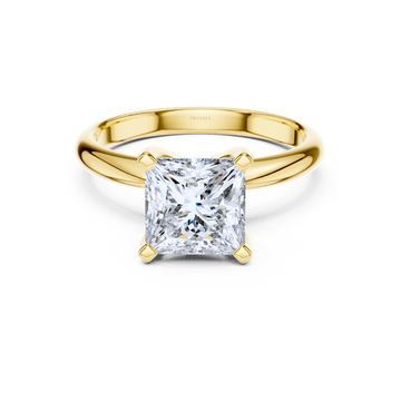 Royal Radiance Princess Solitaire Ring