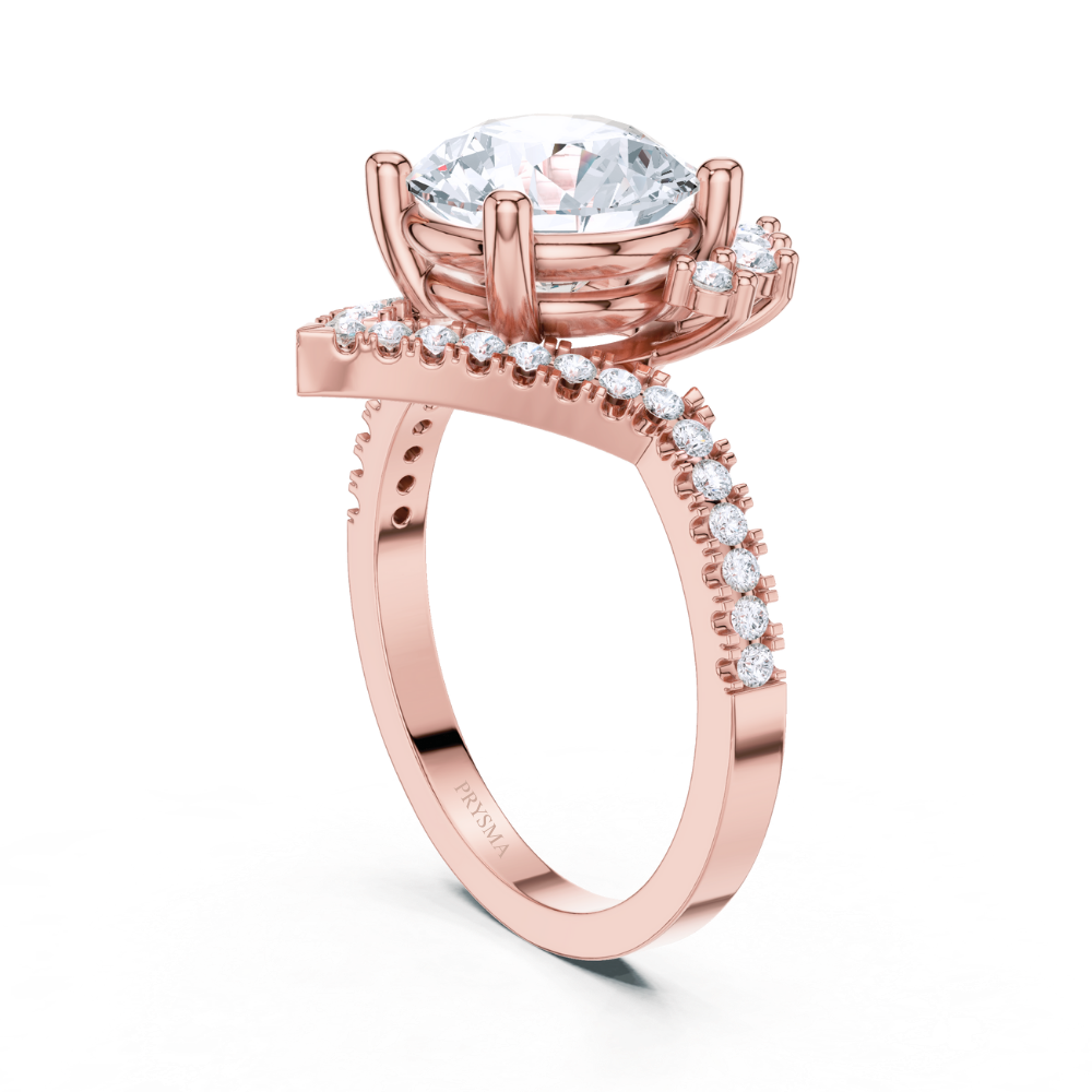 Radiant Crown Diamond Ring