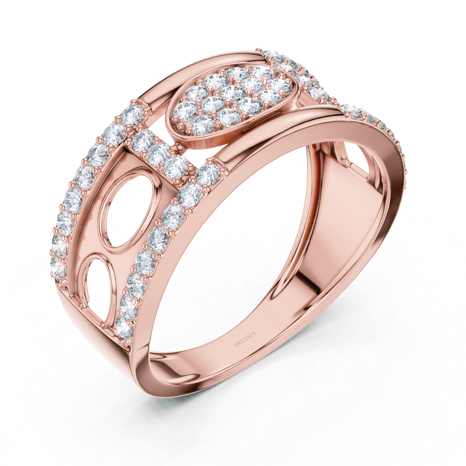 Round Diamond Band