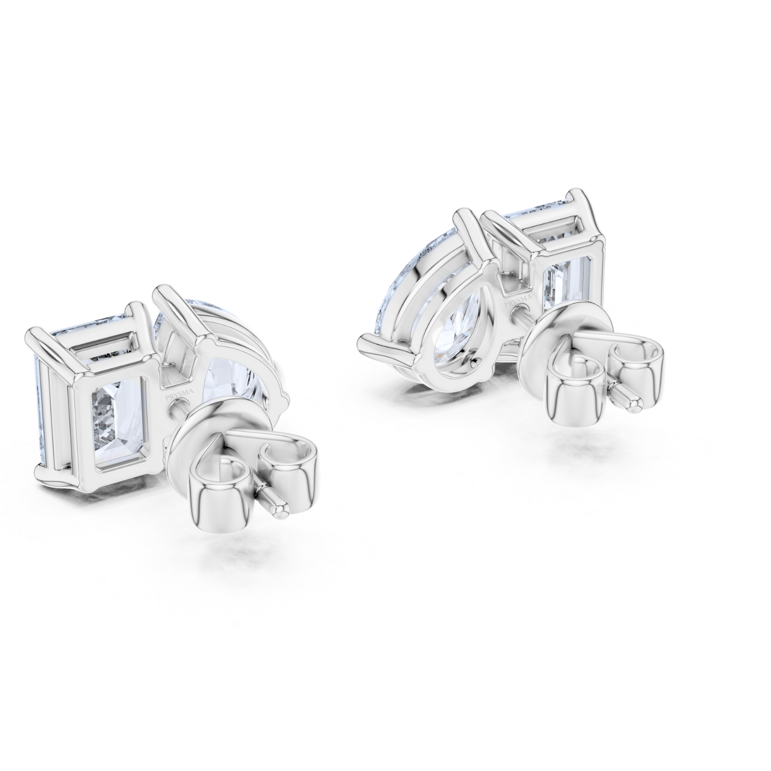 Radiant Harmony Diamond Studs