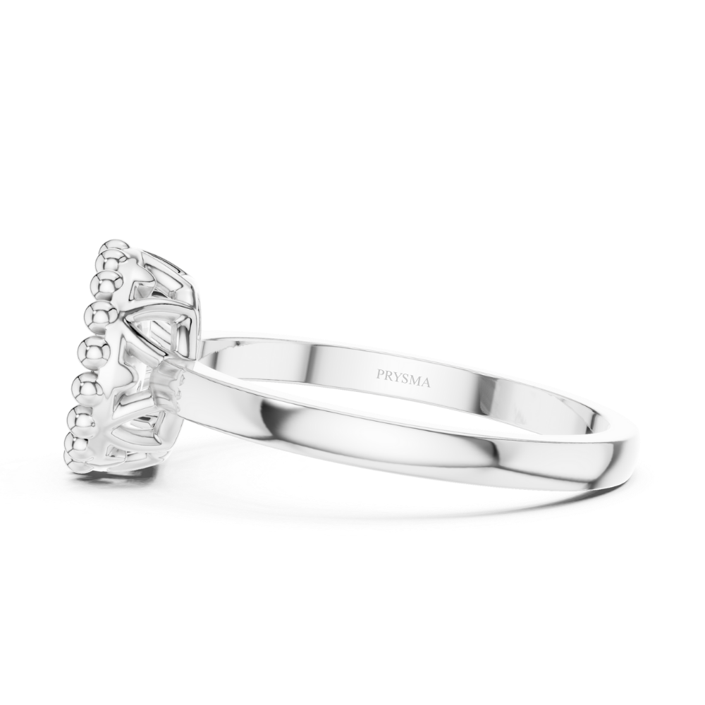 Radiant Bloom Cluster Ring