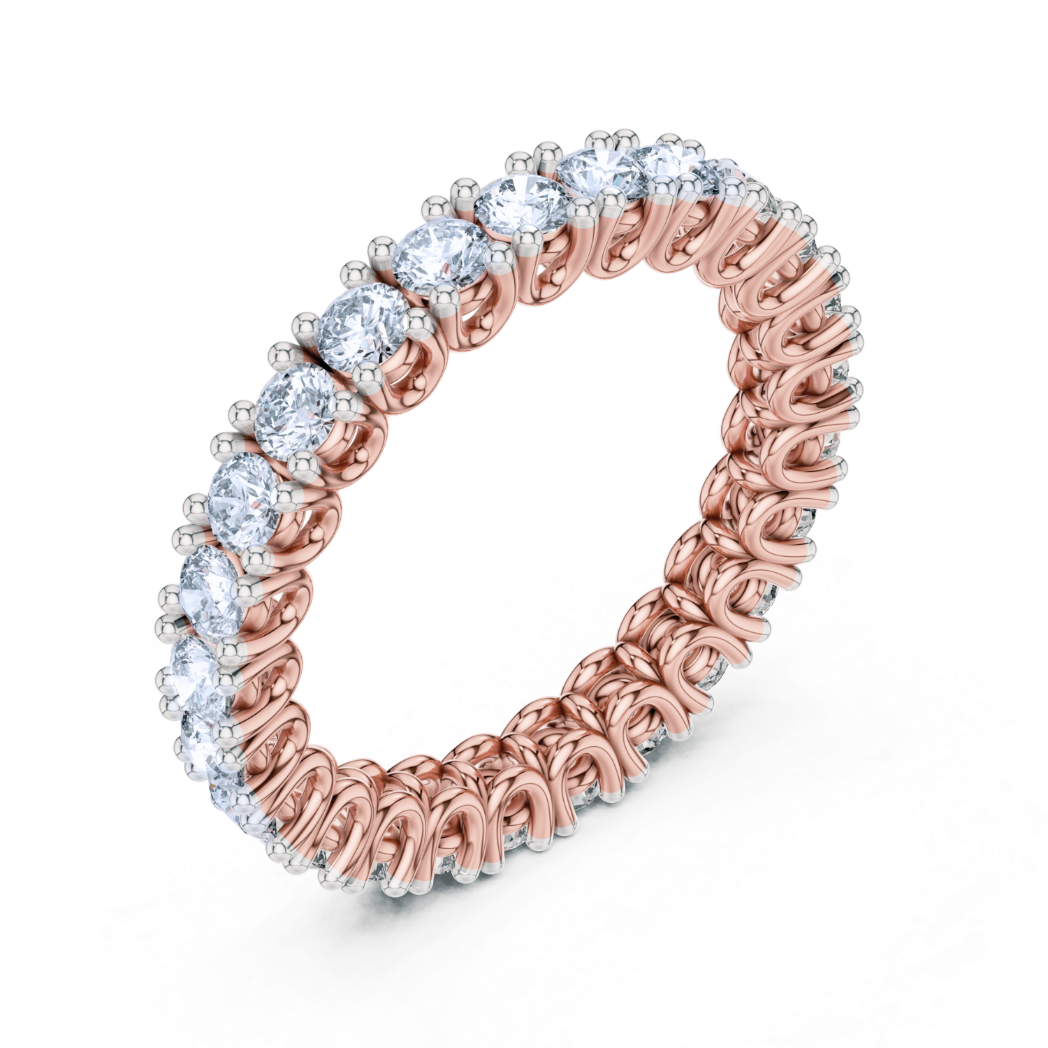 EternaLink Diamond Eternity Band