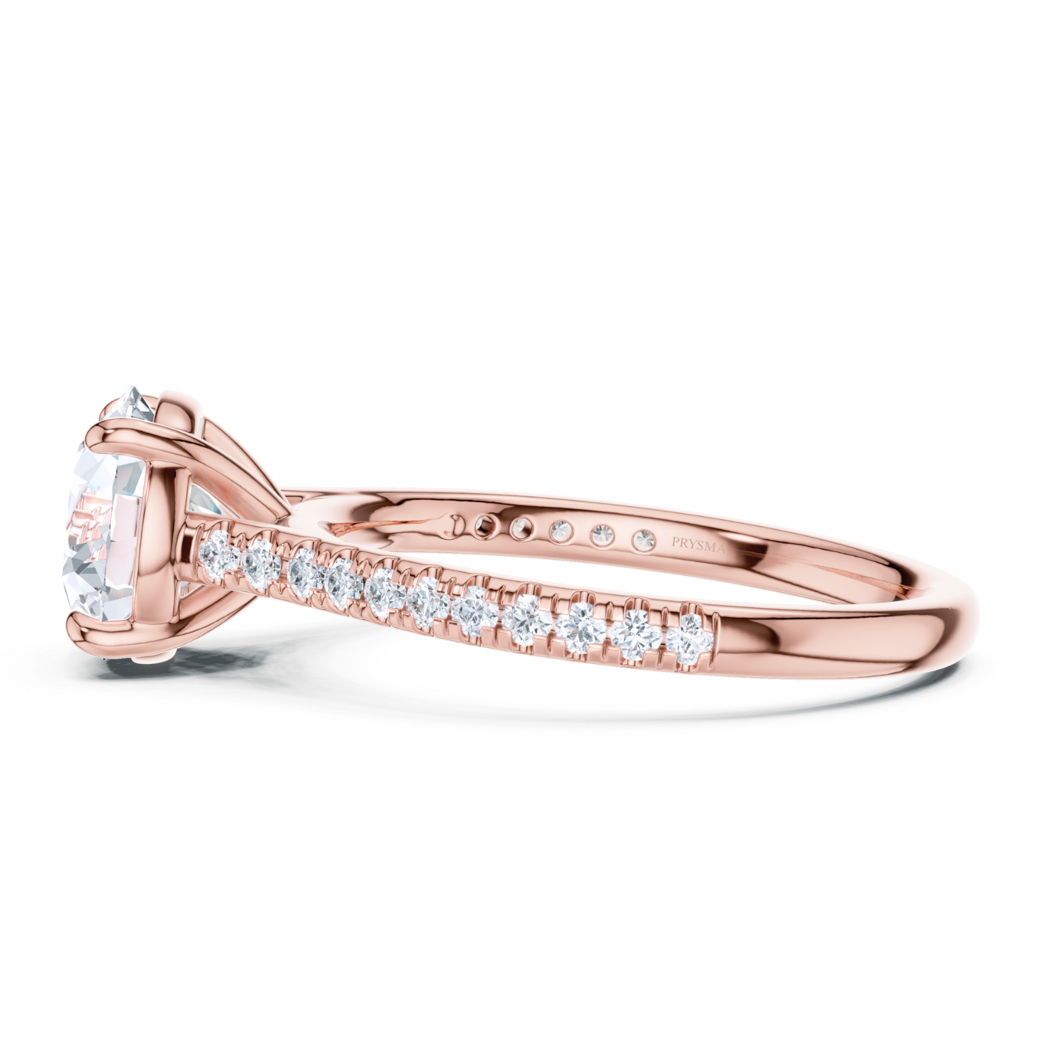 Eternal Sparkle Round-Cut Diamond Ring