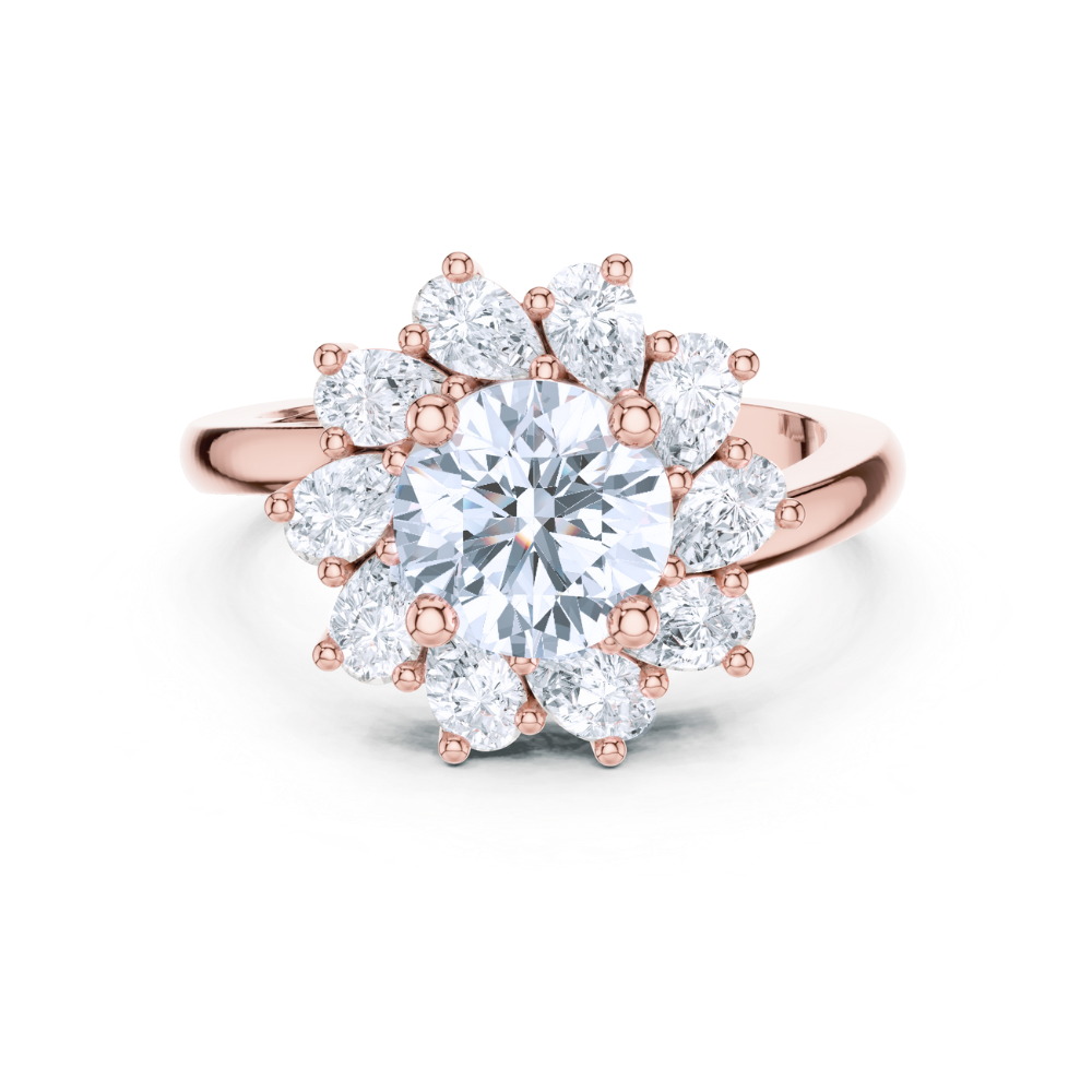 Celestial Bloom Diamond Ring