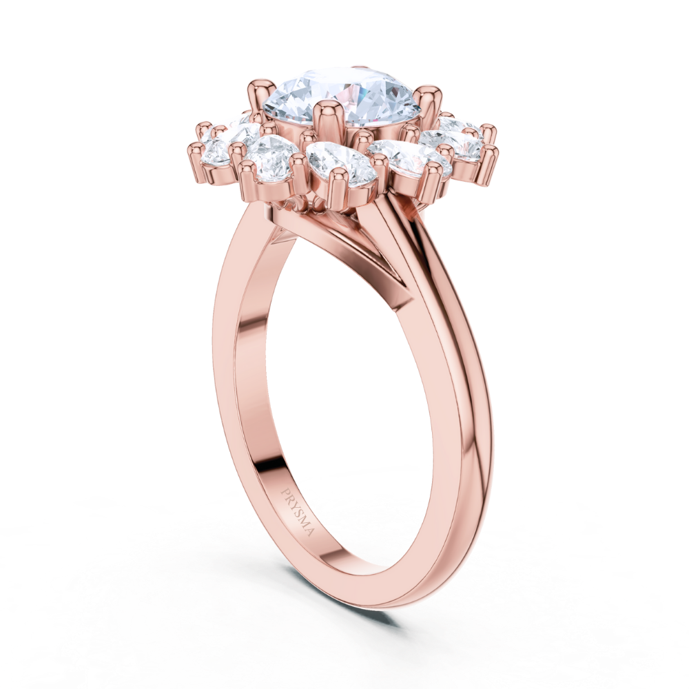 Celestial Bloom Diamond Ring