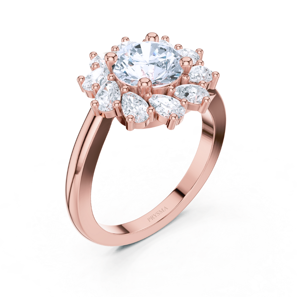 Celestial Bloom Diamond Ring