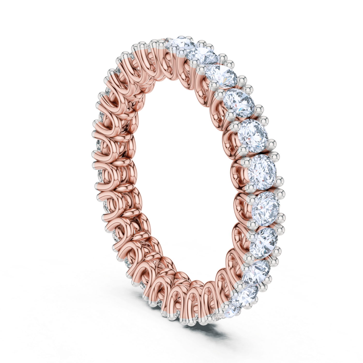 EternaLink Diamond Eternity Band