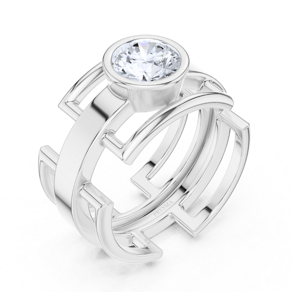 Axis Bold Solitaire Ring