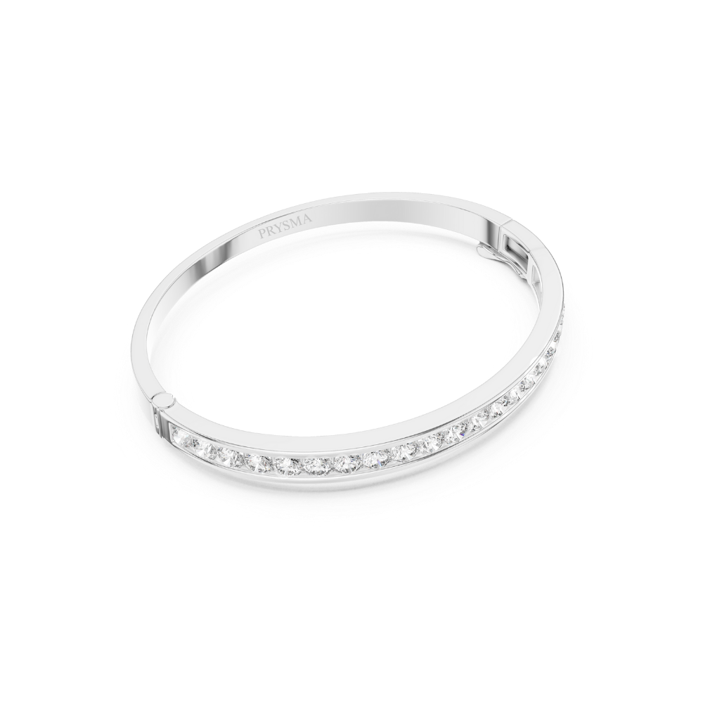 Radiant Channel-Set Diamond Bracelet