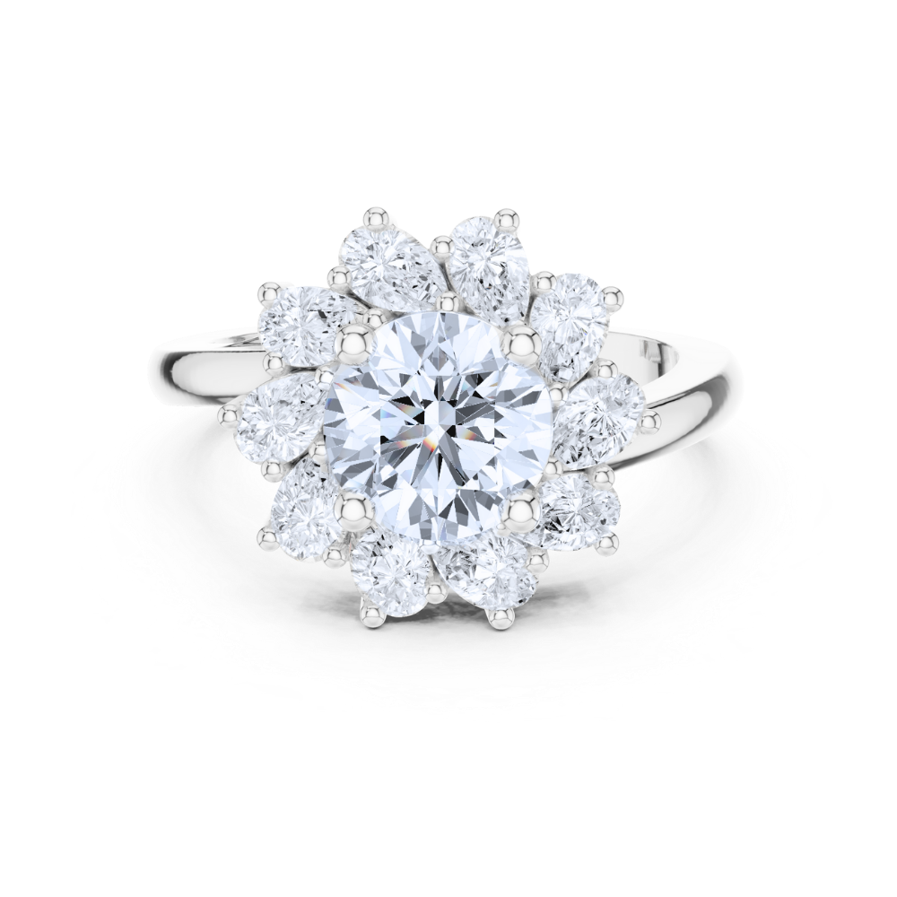 Celestial Bloom Diamond Ring