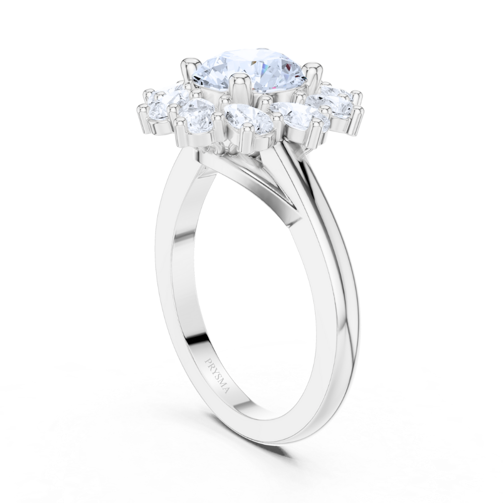 Celestial Bloom Diamond Ring