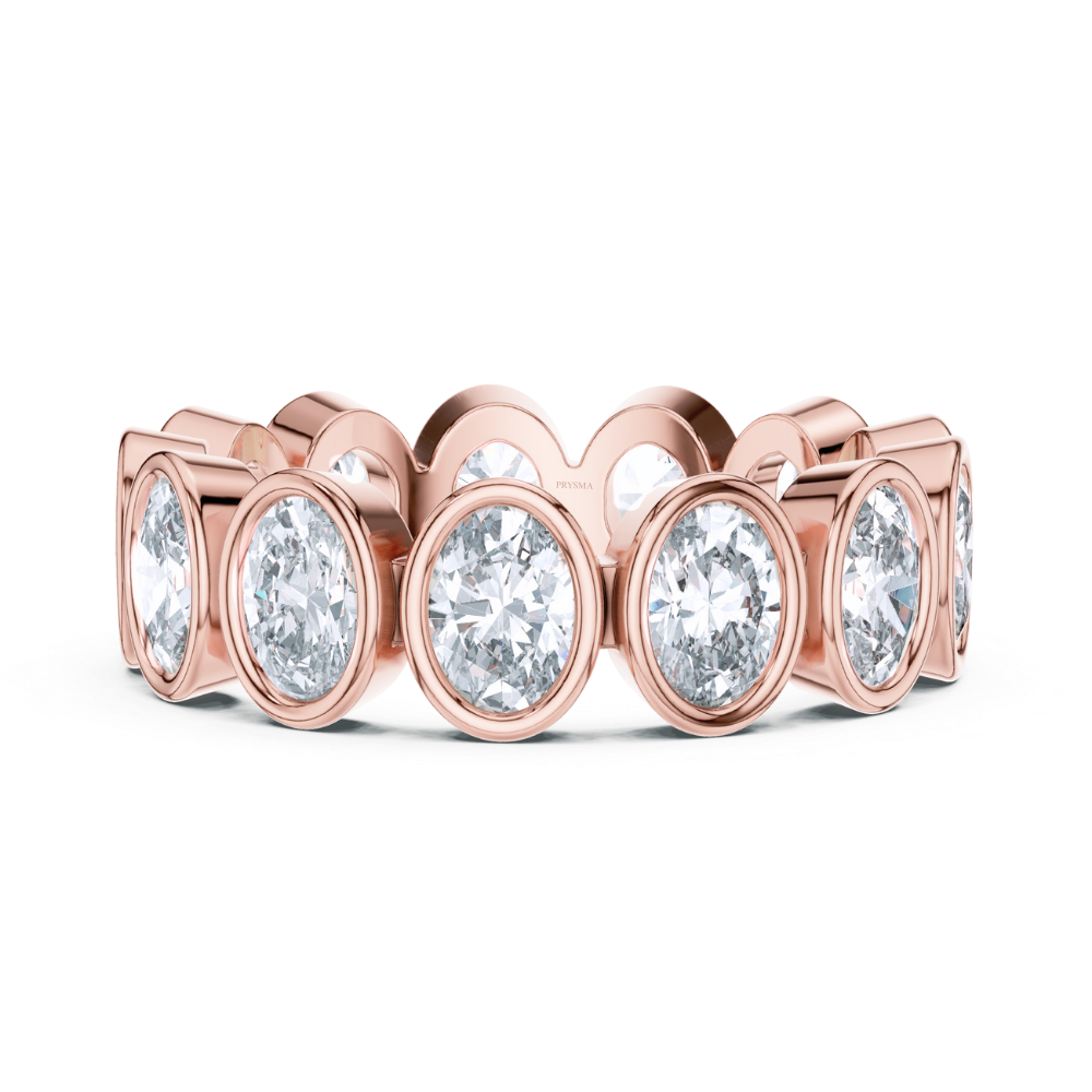 Luna Bezel Diamond Eternity Ring