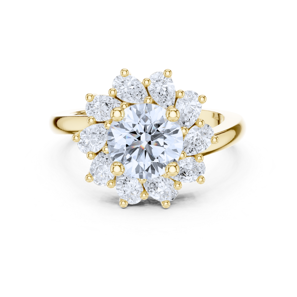 Celestial Bloom Diamond Ring
