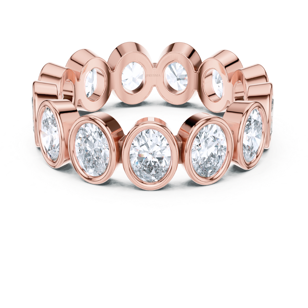 Luna Bezel Diamond Eternity Ring