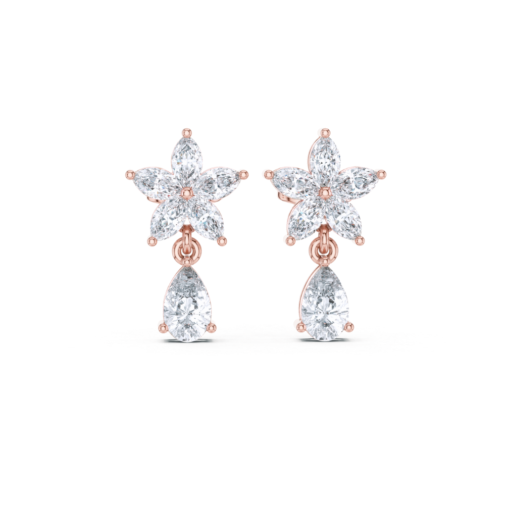 Blooming Grace Drop Earrings