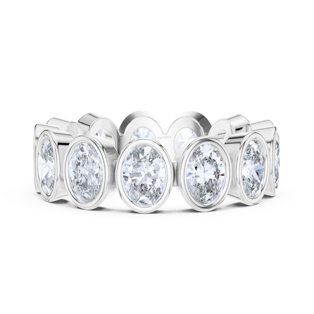 Luna Bezel Diamond Eternity Ring