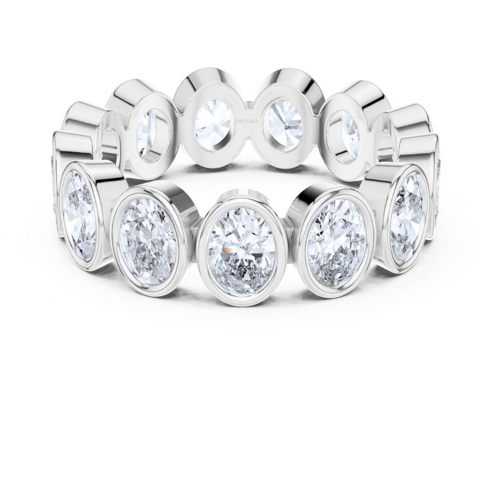 Luna Bezel Diamond Eternity Ring