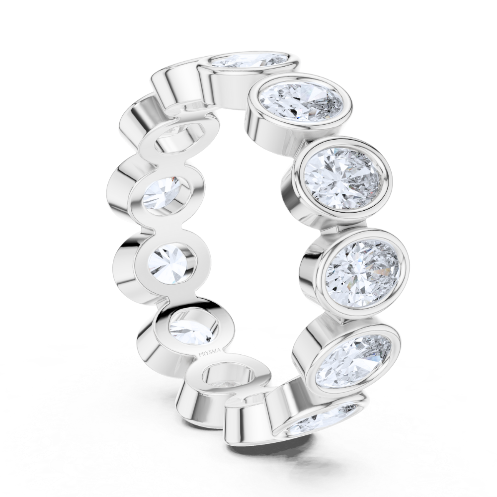 Luna Bezel Diamond Eternity Ring