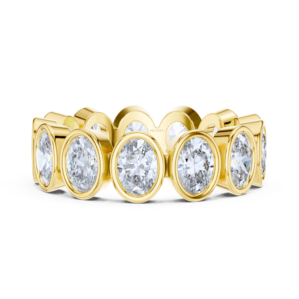 Luna Bezel Diamond Eternity Ring