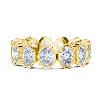 Luna Bezel Diamond Eternity Ring