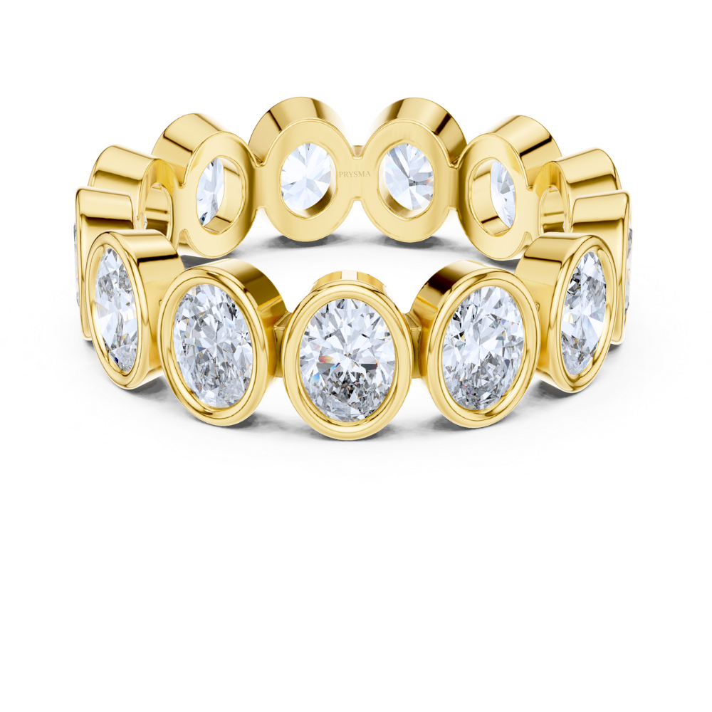 Luna Bezel Diamond Eternity Ring